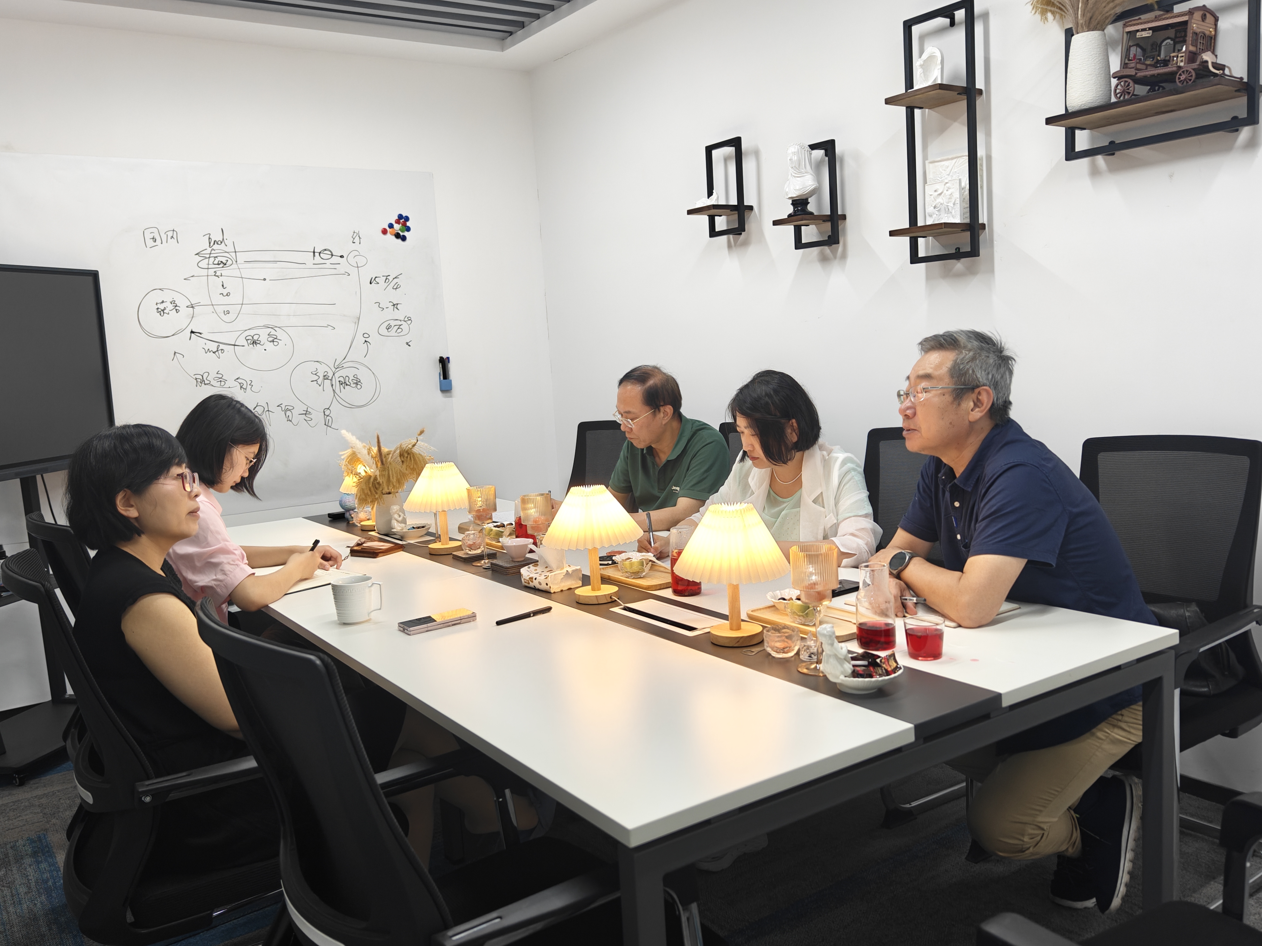 山东省企业技术改造促进会来访山东代表处